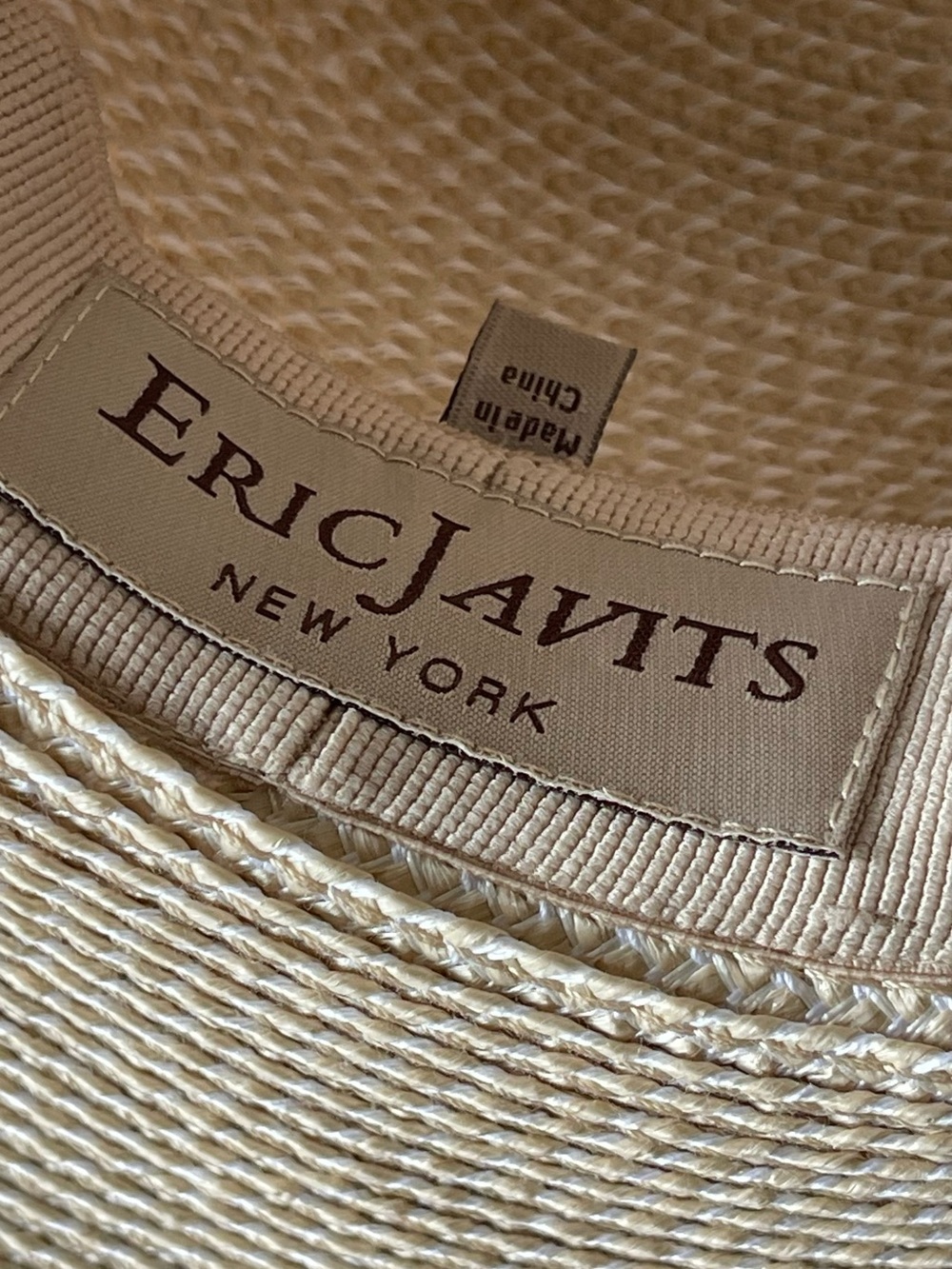 Eric Javits Hampton Straw Squishee Packable Hat - Picture 7 of 9